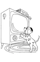 101 Dalmatiërs kleurplaat 5